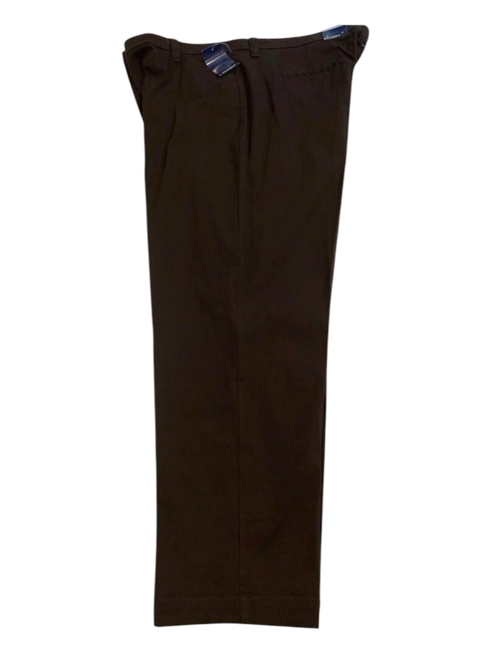 Pennington trouser pants Plus size brown stretch NWT straight leg Chicago size28